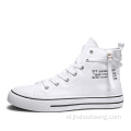 Comfortabele sneakers met hoge topprint voor heren